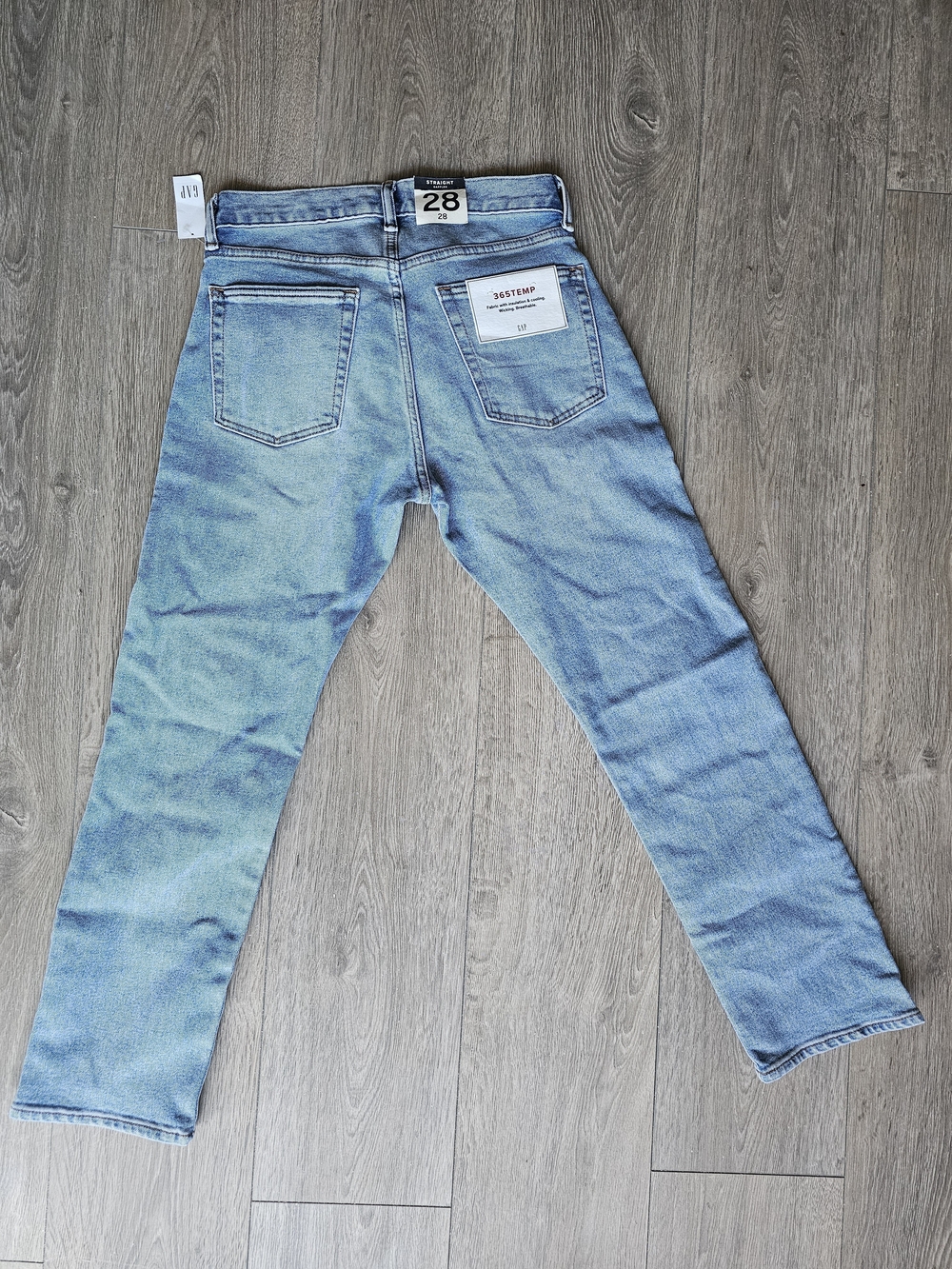 GAP Light Blue Straight Men's Jeans - Picture 4 of 4